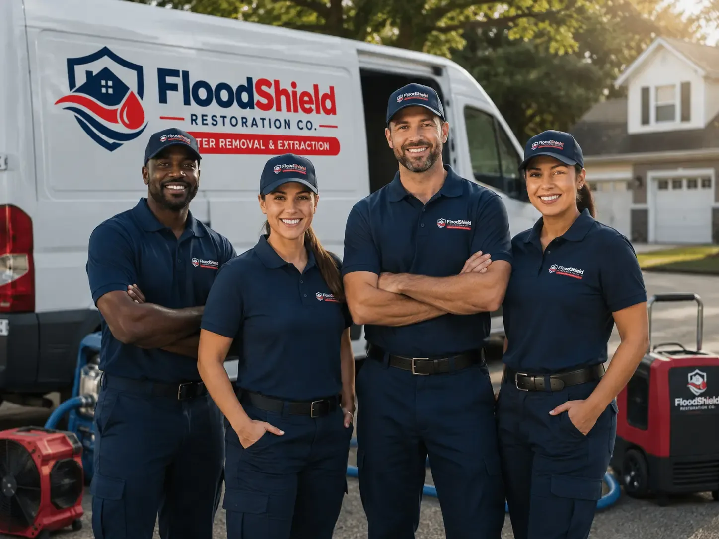 Flood Damage Restoration company in Belington, WV